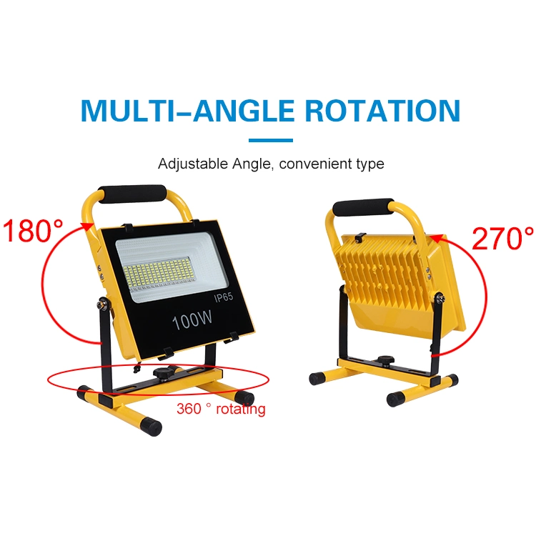 Portátil de alta calidad USB de 10W Batería Recargable Lámpara luces LED de trabajo