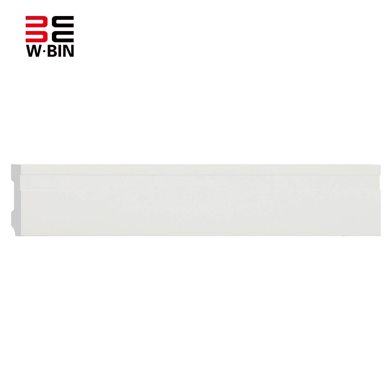 Free Sample Household Entertainment Waterproof Customized Interior Decoration Wall Cladding PS Skirting Moulding