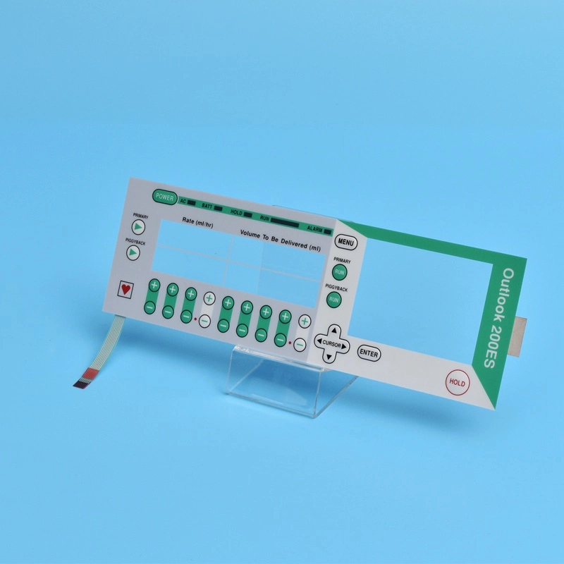 Tactile FPC Flexible Circuit EL Panel Control Membrane Switch