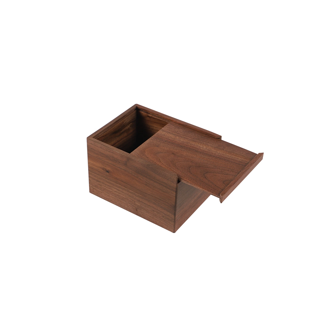 Wooden Tissue Box Desktop Wooden Box Multi-Functional Home Office