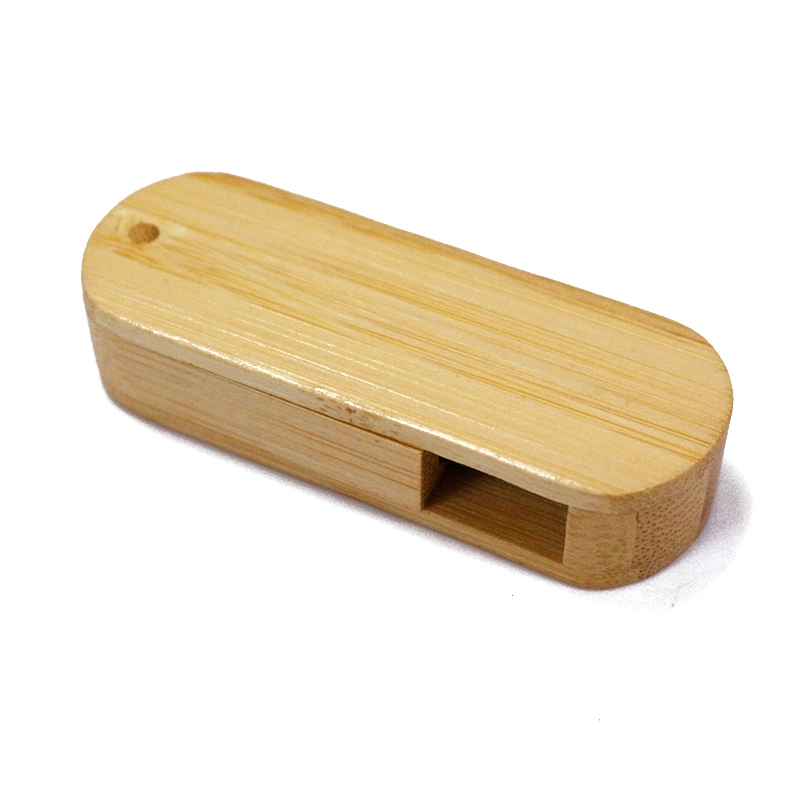 Walnut Bamboo Rotating Wooden Promotional Gift USB Disk USB Flash Drive USB Pen Drive with Logo