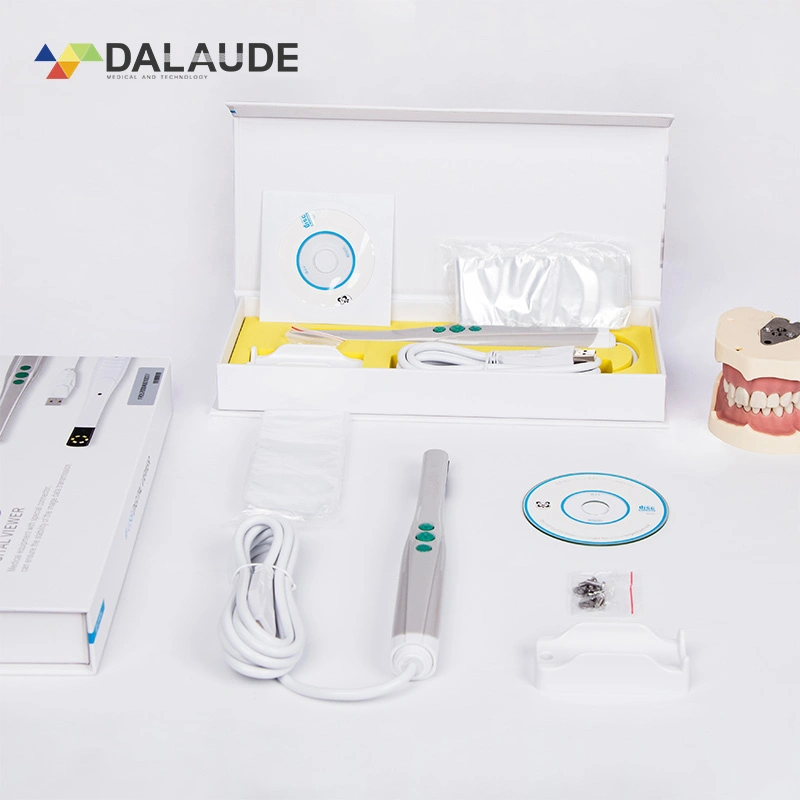 Portátil USB Dentária Endoscrope Dalaude Câmara USB Intraoral PC/Conexão de telemóvel