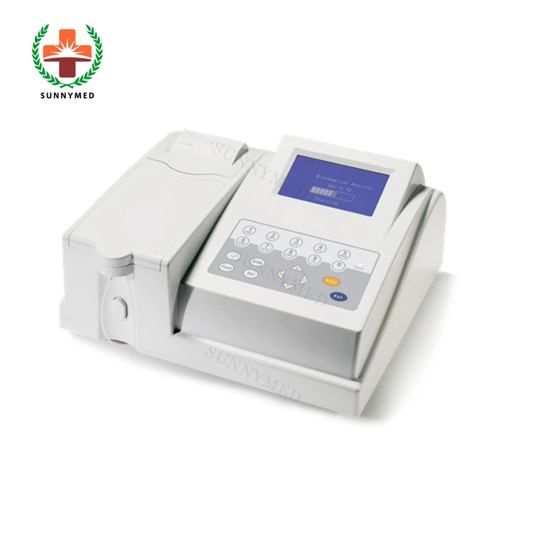 Sy-B010 Lab Semi Auto Chemistry Analyser Touch Screen with Ce