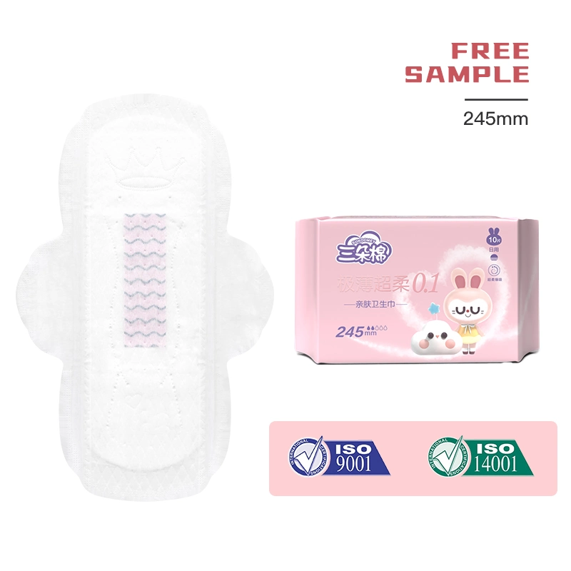 ODM Portable Sanitary Sanitary Pads Hygiene Sanitary Napkins Ultra Thin Panty Liners