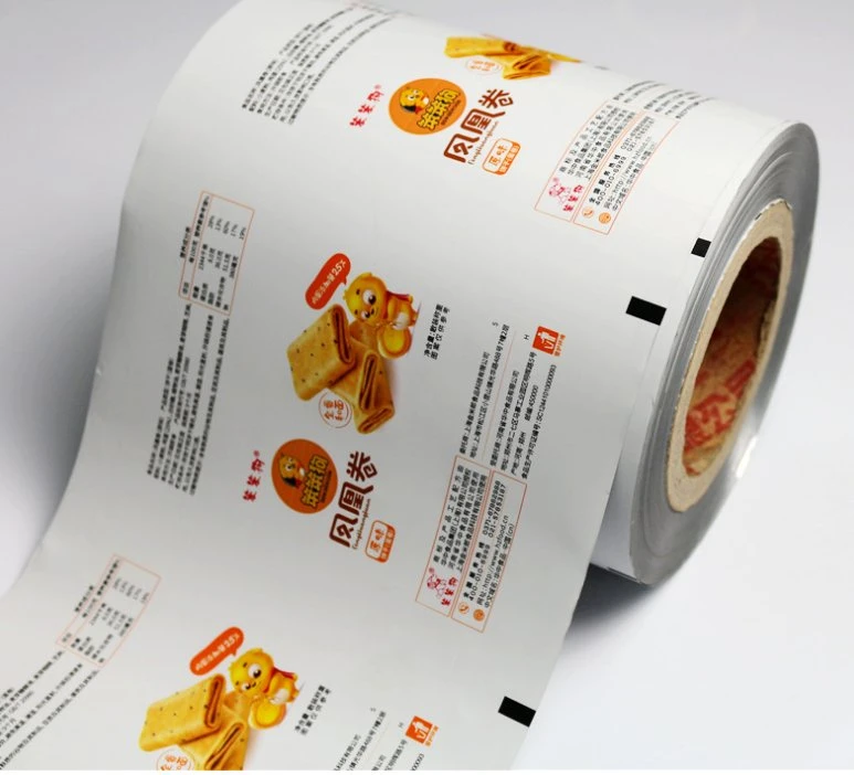 PP Plastic Packaging Roll Film Wrappers Paper for Food