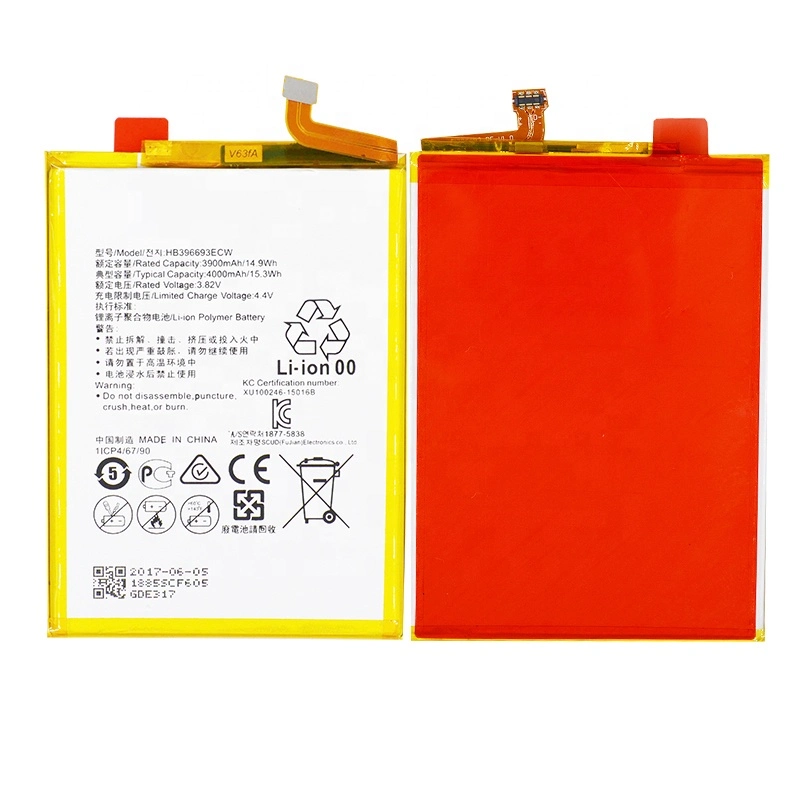 Mobile Phone Batteries Good Quality Hb396693ecw 4000mAh 3.85V for Mate 8