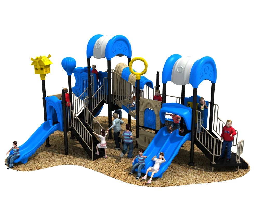 New Design Outdoor Plastic Playground Set