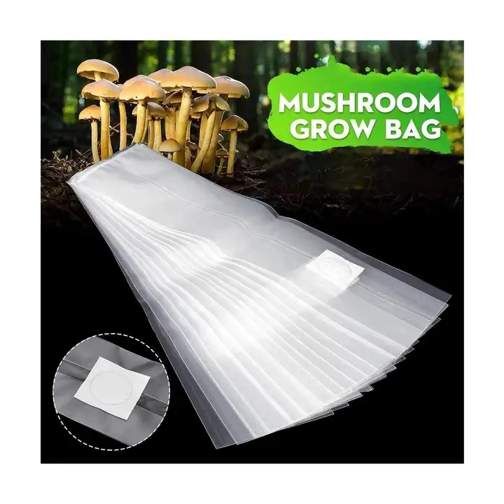 Wholesale/Supplier Durable Autoclavable Mushroom Cultivation Growing Bags Farm Mushroom Grow Spawn Bags with Micron Filter