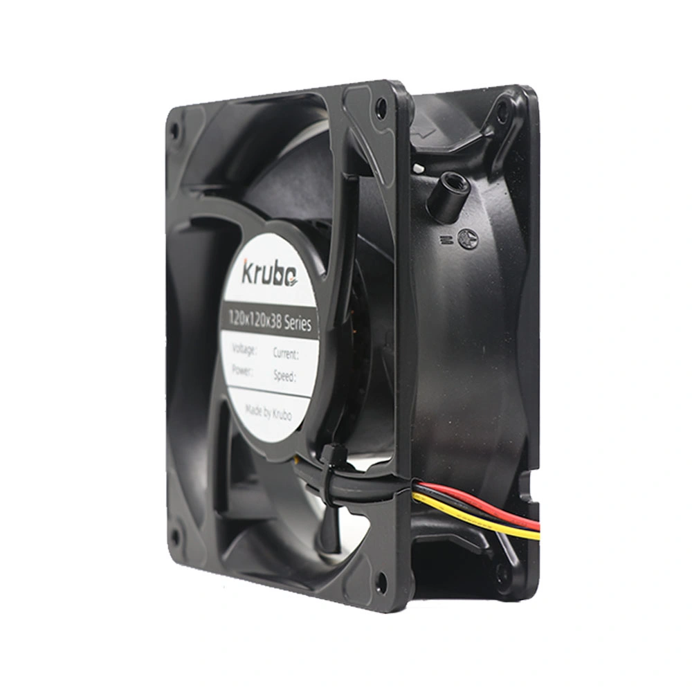 Ventilador axial de DC 24VCC 0,15 a 2800rpm K-DC12038-A24-28h