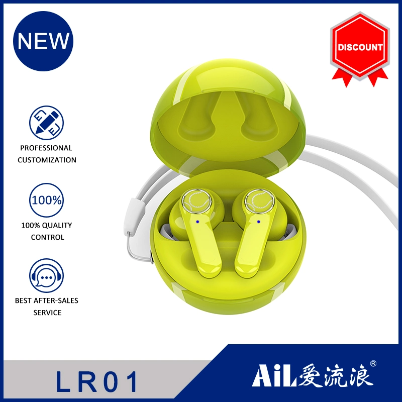 OEM Ball Shape Smart Earphone Tws Wireless Earbuds Basketball Wireless Bluetooth Sport Earphones