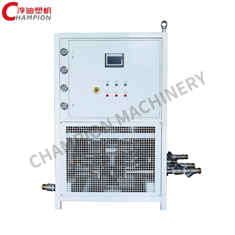 A água do regulador de temperatura para rolo de aço de aquecimento e resfriamento do molde / controlador de temperatura utilizada para PET/PLA/PP/PS/ABS/PE Extrusão da folha da linha de produção