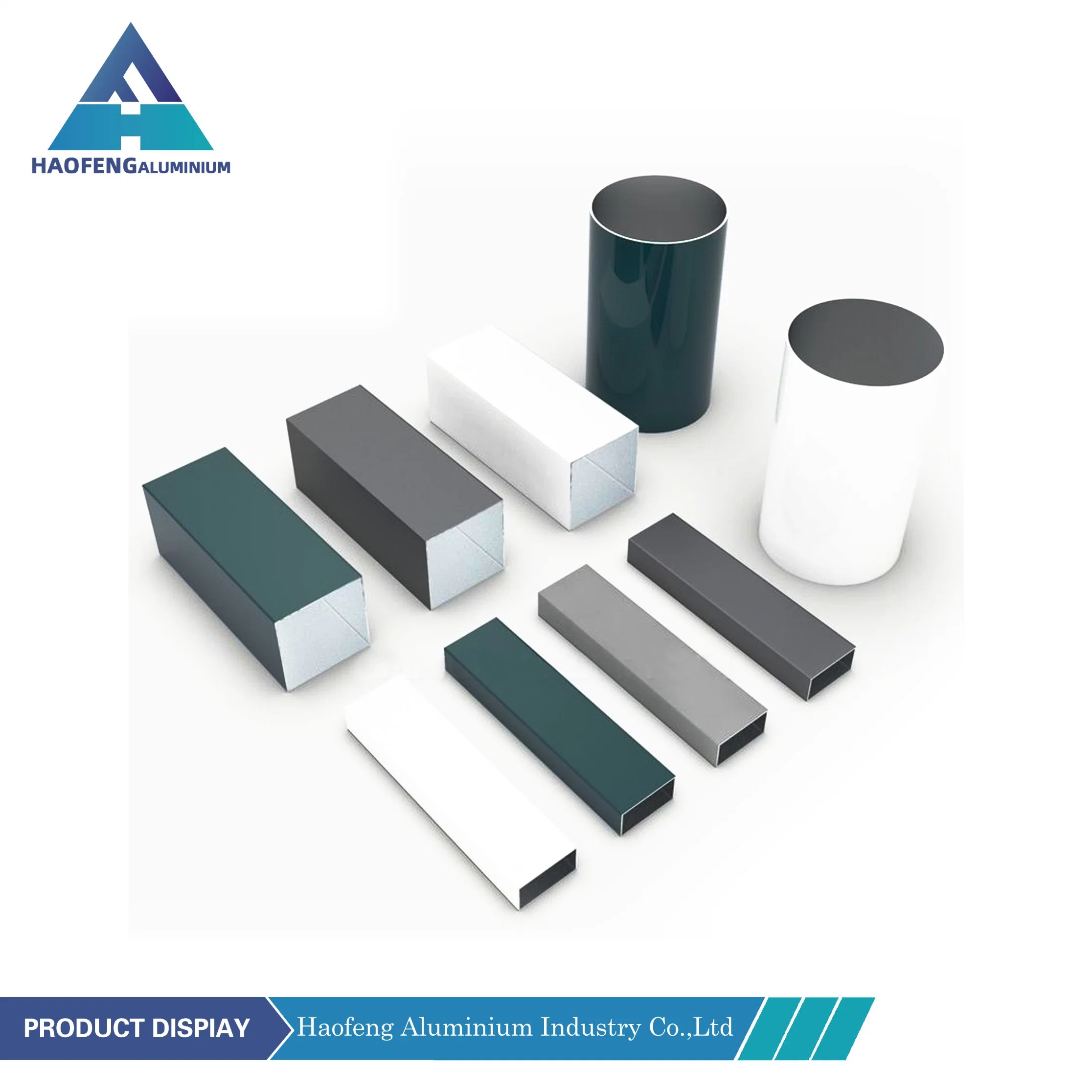 Color Anodized Thin Wall Aluminum Tubing/Tube& Pipe/Piping for Industrial Aluminium Extrusion Profile