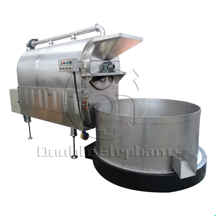 Automatic Stainless Steel Soybean, Chestnut, Coffee Bean Roaster Machine