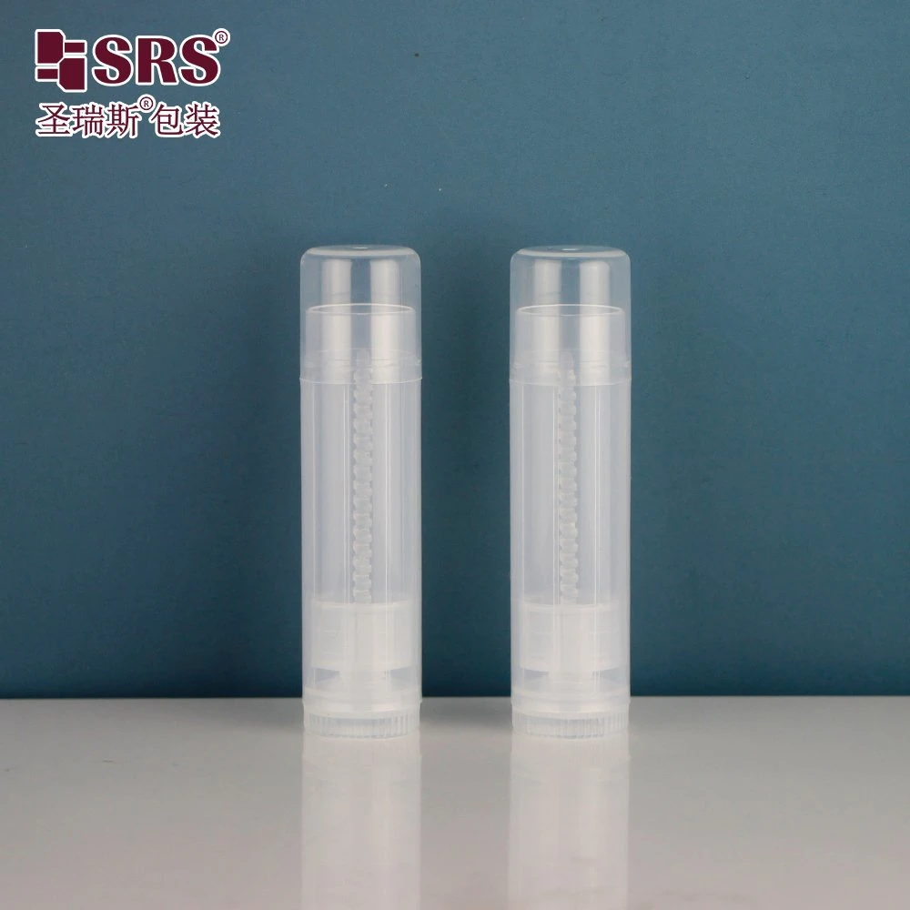 Wholesale/Supplier Cosmetic Packaging Lip Balm Container 5g 15g White Red Plastic Lipstick Tube