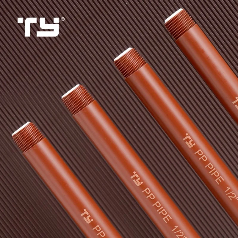 Tuyau d'eau chaude de haute qualité en PPR/PPR/PVC/CPVC/Pph PN16 20-110mm.