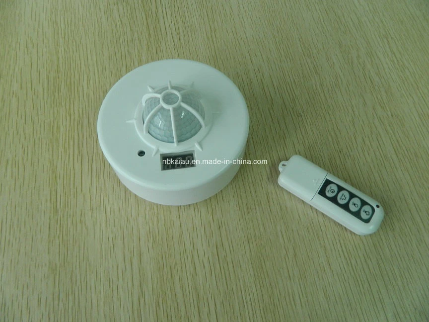 Ceiling Mount Remote Control PIR Motion Detector with Remote Control (KA-WR01)
