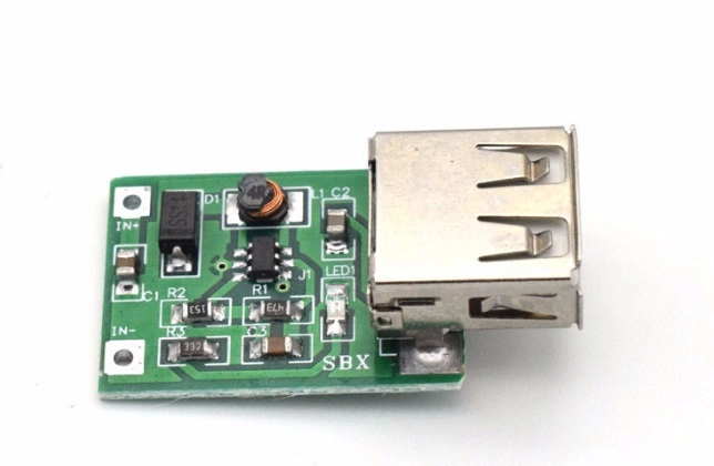 Module d'appoint DC-DC (0,9 V~5V) L 5V 600mA Carte de circuit d'appoint mobile USB Power Boost