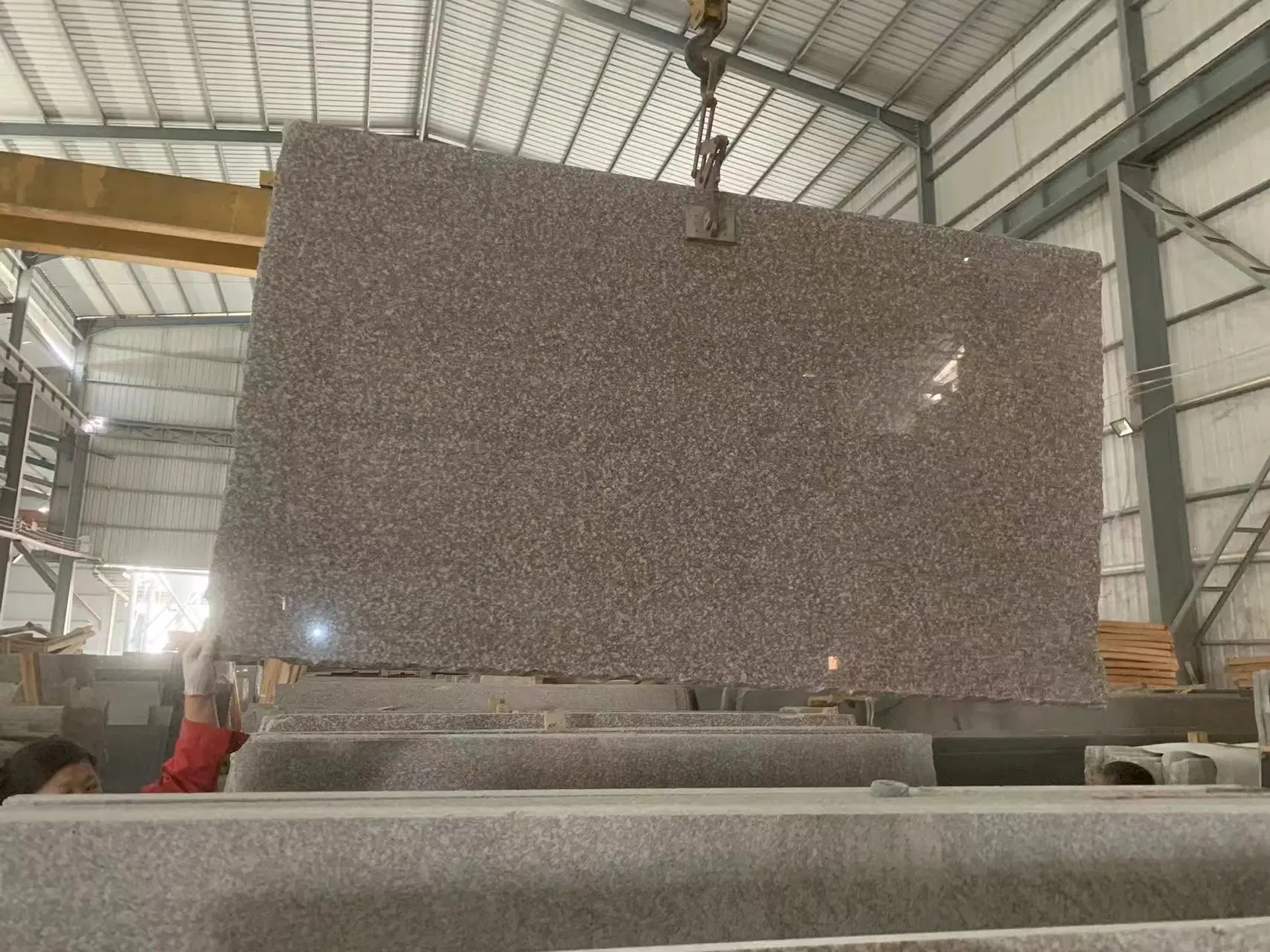 Polished Pink G664 Granite for Stair Steps/Tombstone/Fountain/Vanity Top/Tile