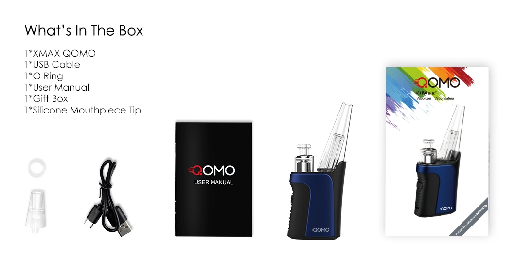 Full Ceramic Heating Coil Atomizer Xmax Qomo Vape Wax Pen