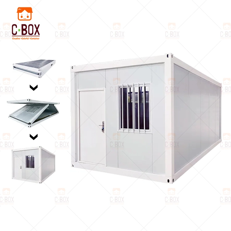 Cbox Prefabricated Foldable Buildings Apartment Hotel Dorm Home Prefab Z-Type Folding Container House