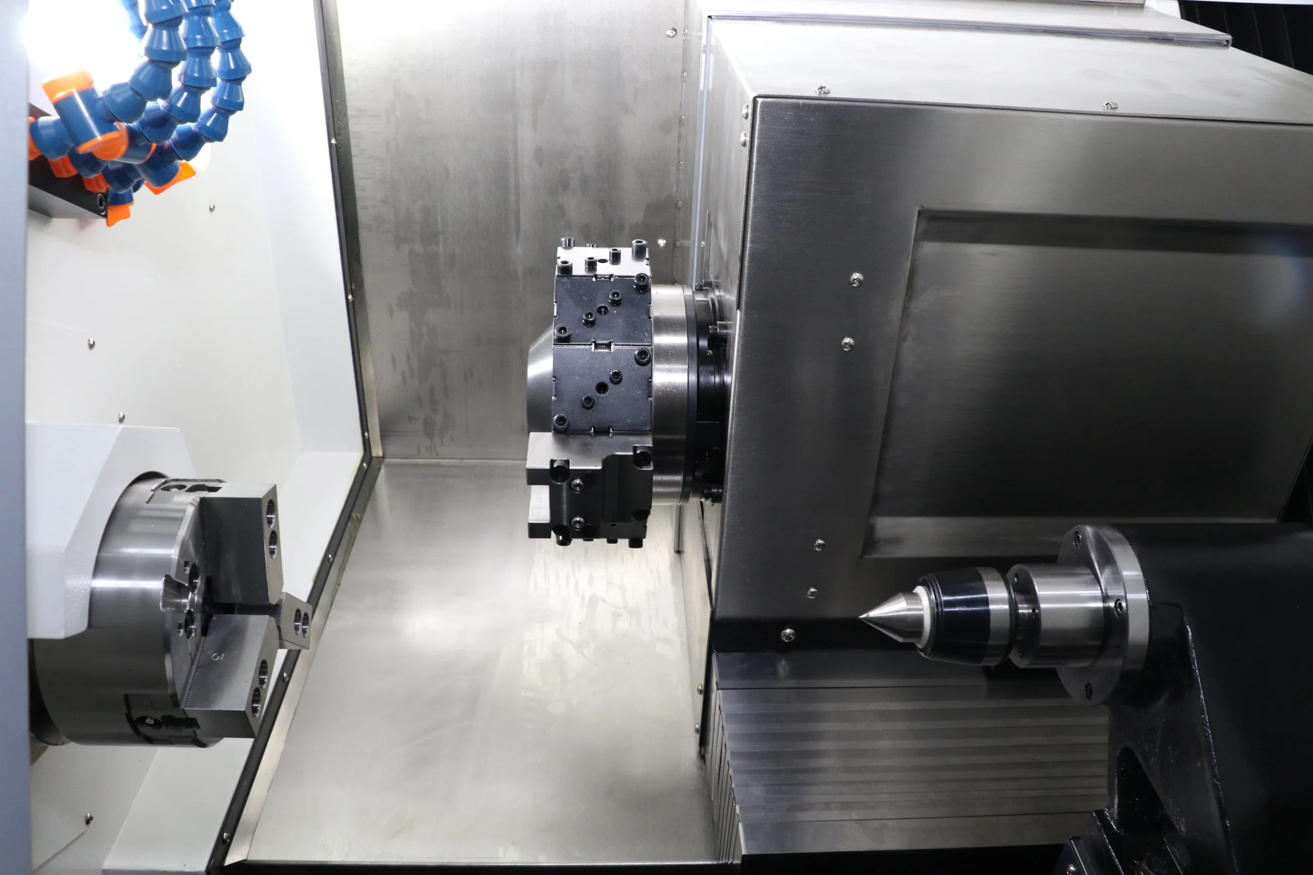 LST-508M High Precision horizontal metal para la venta CNC Latha Machine