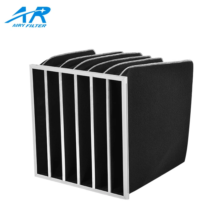 High Capacity Activated Carbon Filter Pocket Filter