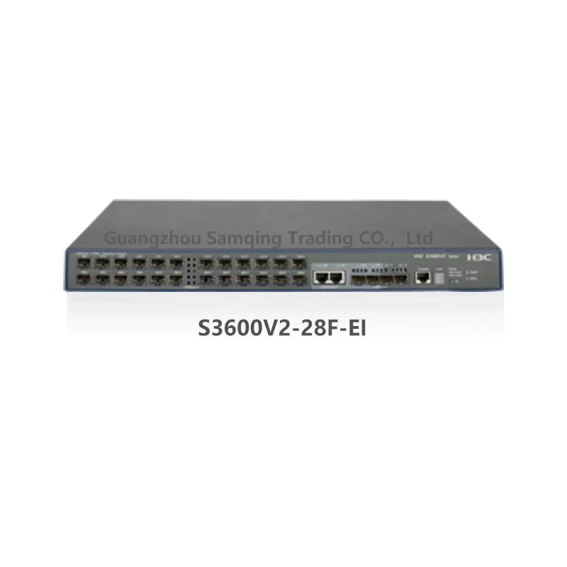 S3600V Pwr-Ei2-28tp-commutateur réseau Ethernet Commutateur intelligent Mainnet souple