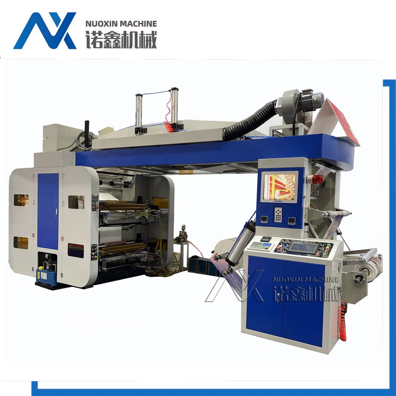 4 Color Alumnium Foil Flexo Printing Machine