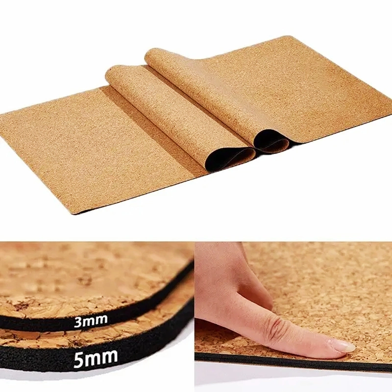 Extra Soft Best Selling PVC Material Anti Slip Eco Friendly Cork Yoga Mat Custom with Logo