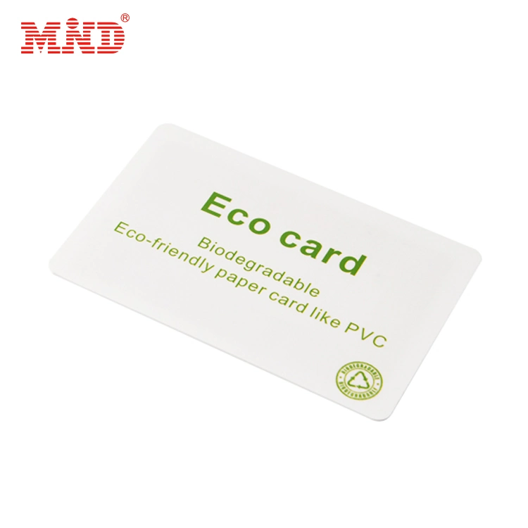 Degradable Eco-Friendly Recycled Bio Card Biodegradable Card Bio PVC Cards