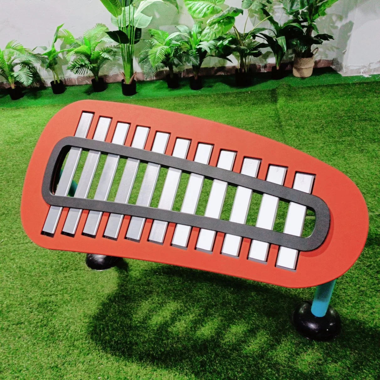 Outdoor Kids Stainless Steel PE Board Metallophone Musical Percussion Instrument Playground