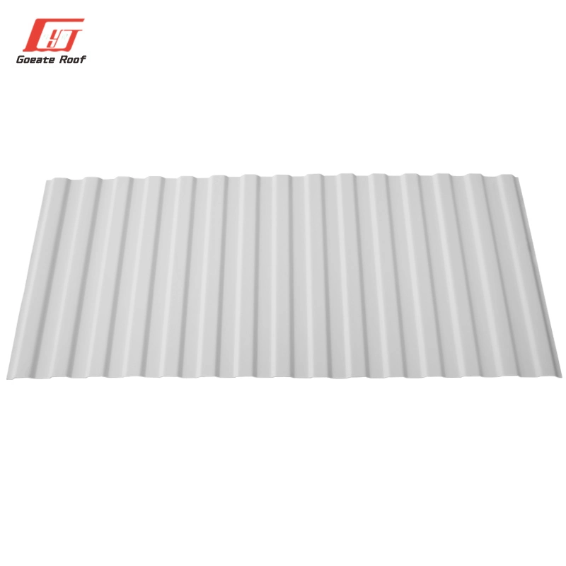 Factory Warehouse Roofing Plastic UPVC Roof Panels UPVC Techo Teja De PVC