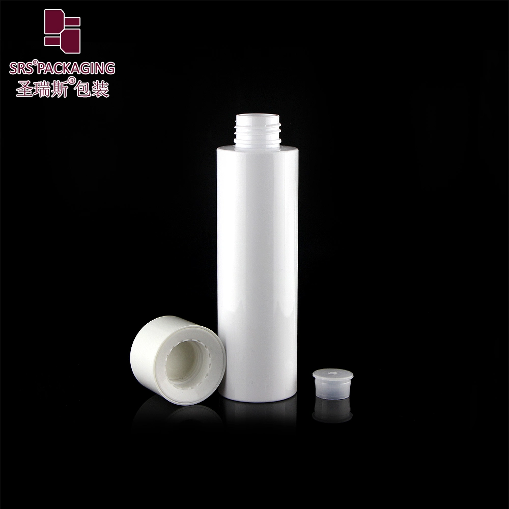 SRS Lotion Choose F150D42N24 150ml Biodegradable Plastic Toner White PET Bottles