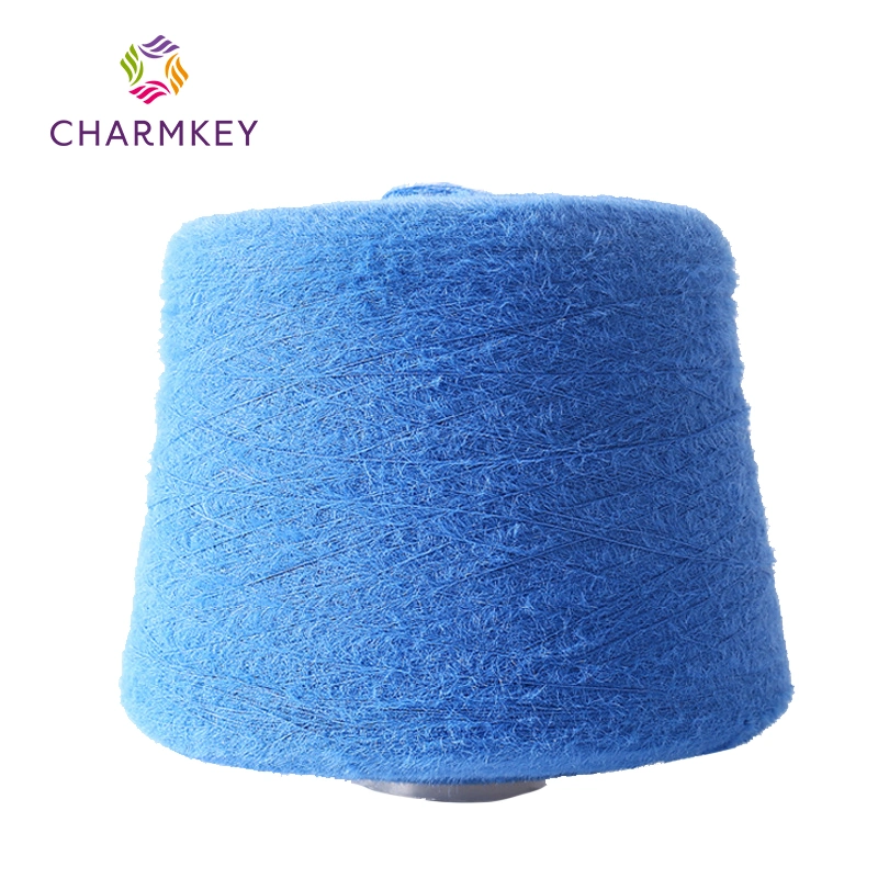 Wholesale/Supplier Weaving Textile Crocheting Fancy Dyed Mink Wool Yarn 100% Nylon Hand Knitting Yarn Crochet