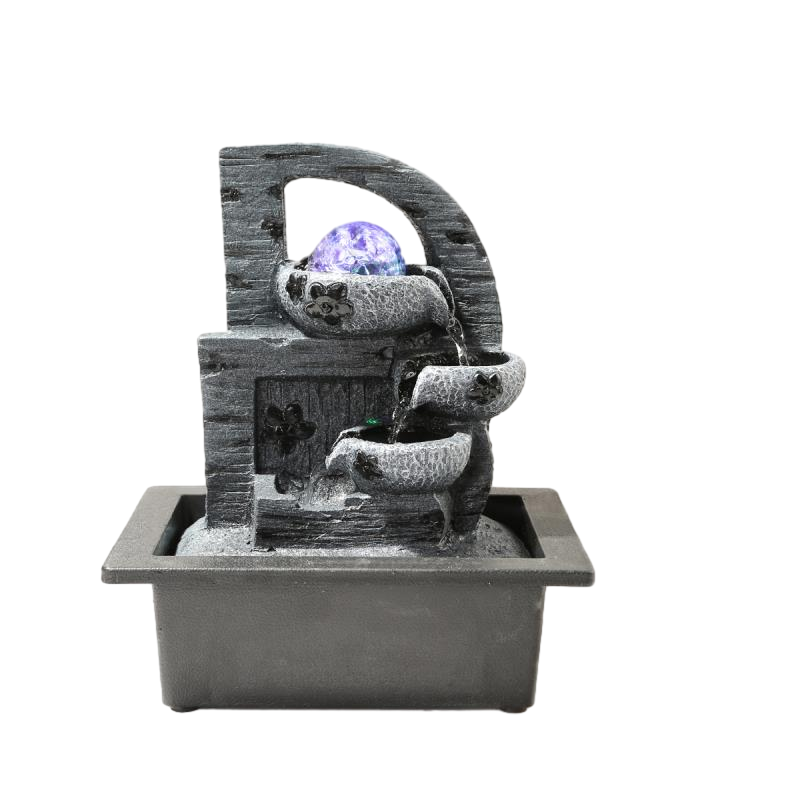 Personalized Polyresin Water Fountain Decor for Sale