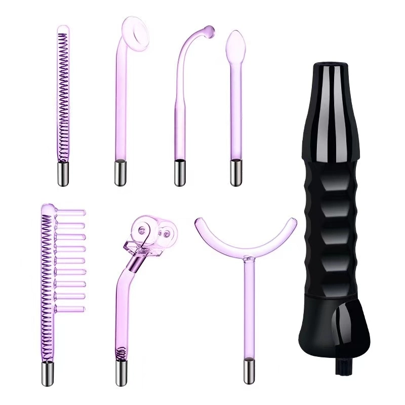 Portable High Frequency 7 in 1 High-Frequency Facial Wand