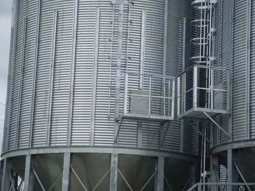 500/1000/1500 Ton Corn Grain Bin Storage Silo Price Cost for Sale Steel Metal Wheat Paddy Seed Maize Storage Silo