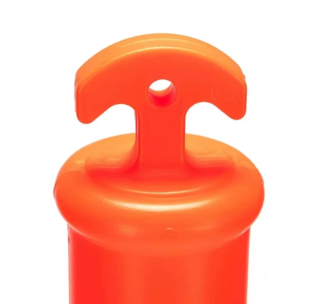 Armadura Economía Naranja 6kg Bollard &amp; base Set China Proveedor