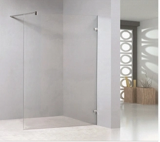 Bathroom Frameless Walk-in Shower Enclosure Shower Door