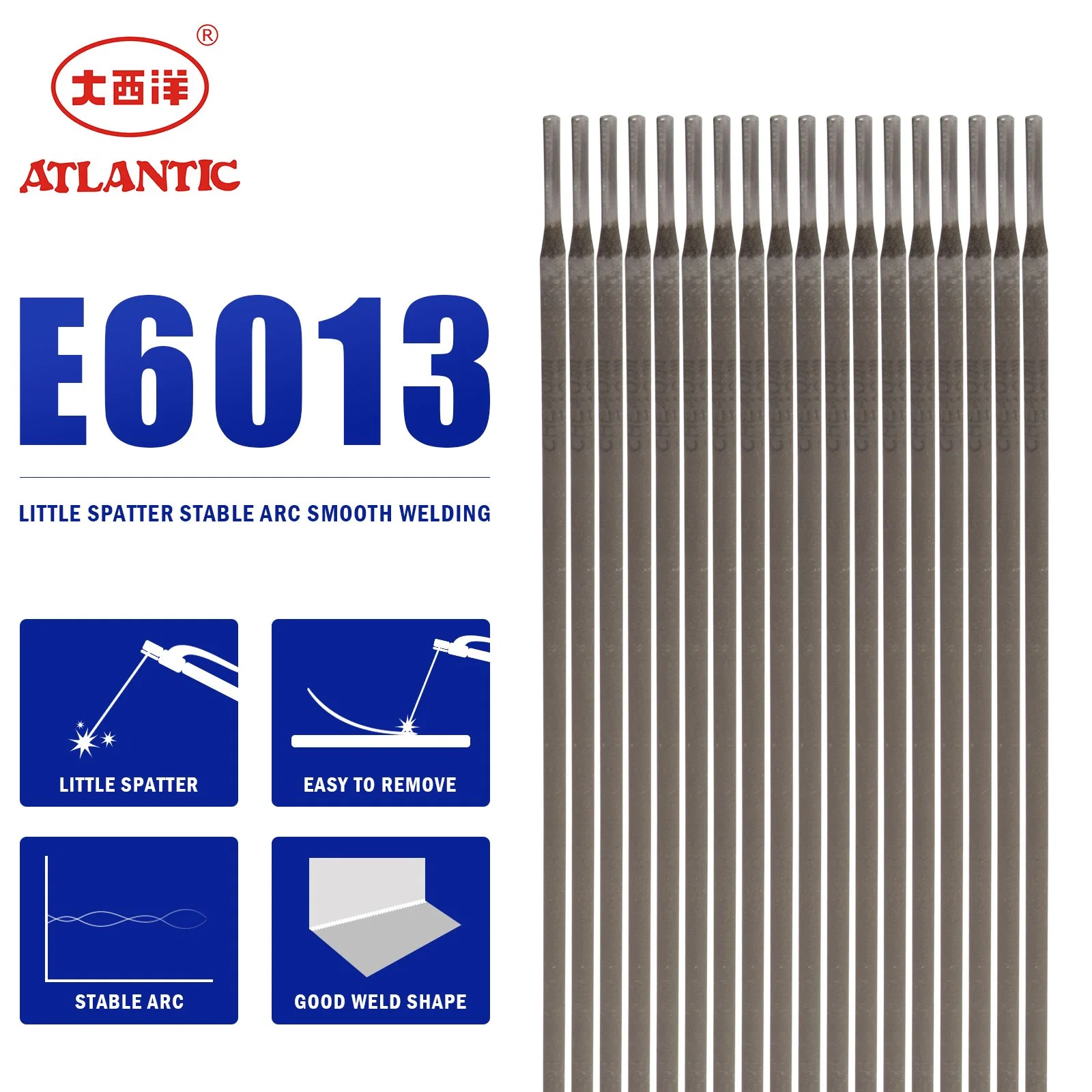 Atlanticn 70 Years History Welding Consumable E6013