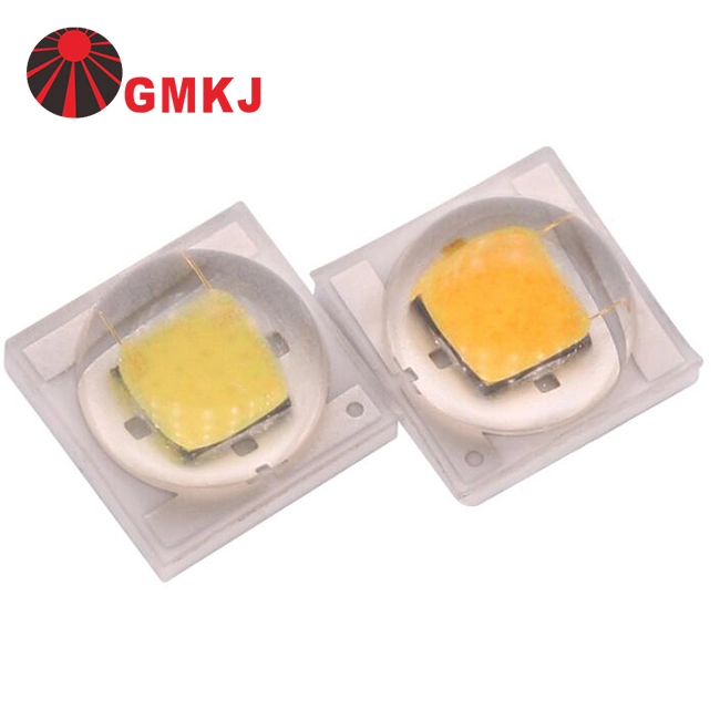 LED 3535 Color único 3W Azul Real Cian Verde ámbar LED amarillo rojo SMD Diodo de iluminación Chips 420nm 460nm 470nm 480nm 485nm 520nm 595nm 660nm 730nm 740nm