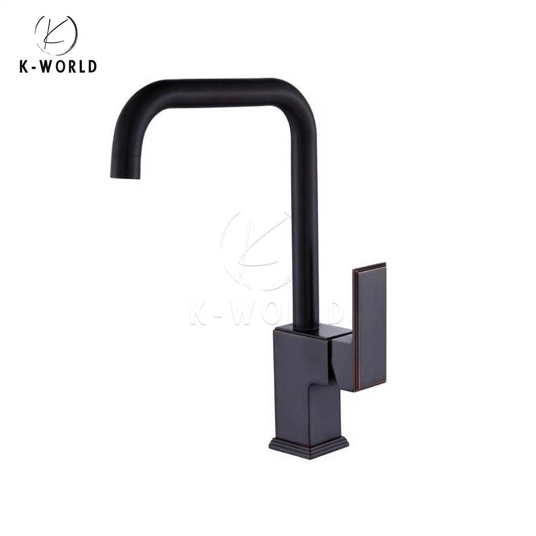 K-World Small Moon Series Chrome Kitchen Tap torneira amostra de fábrica Cozinha preta disponível torneira de cozinha preta anti-escaldante China Cozinha zinco Torneira