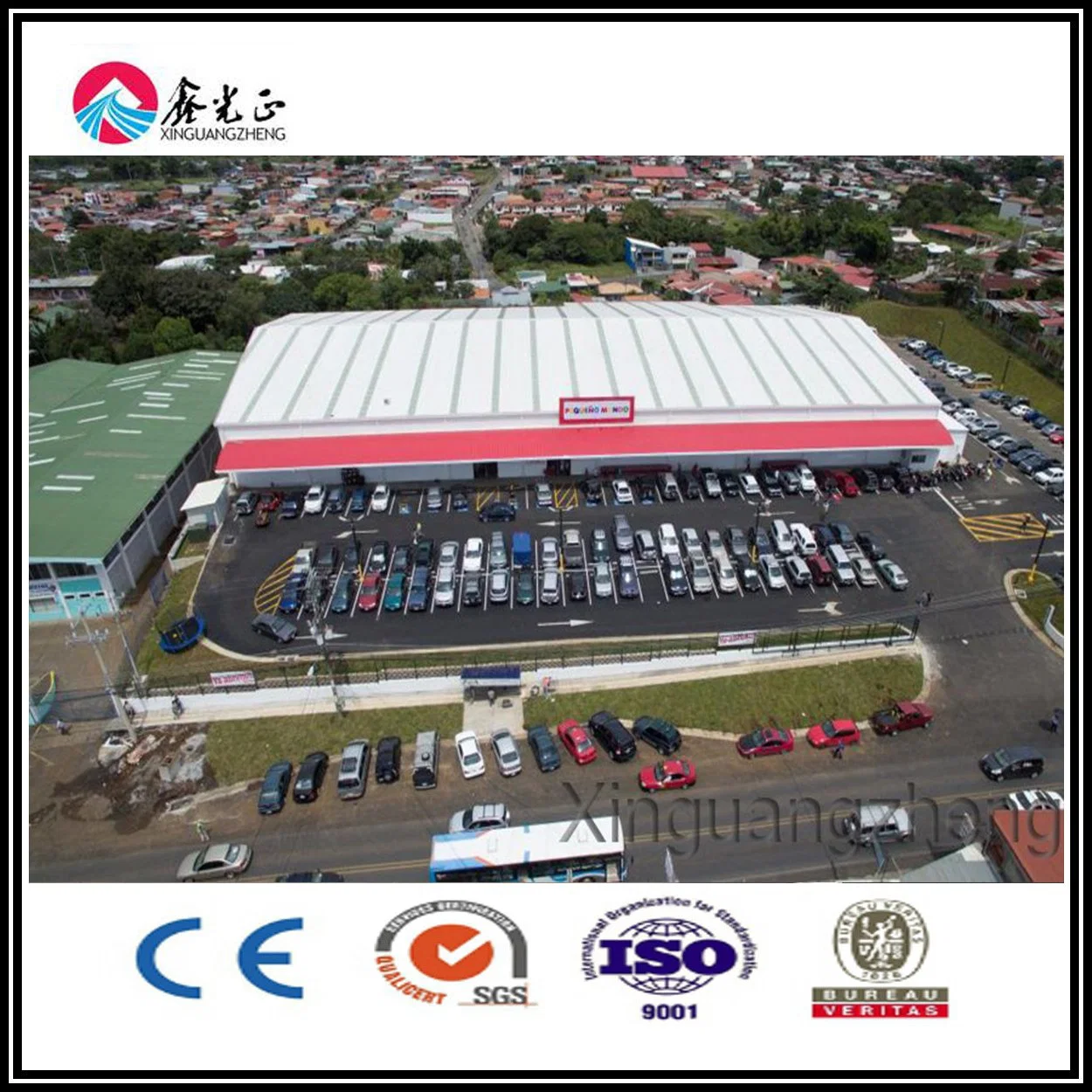 Modula Commercial Construction Supermarket Prefab Shopping Mall Building