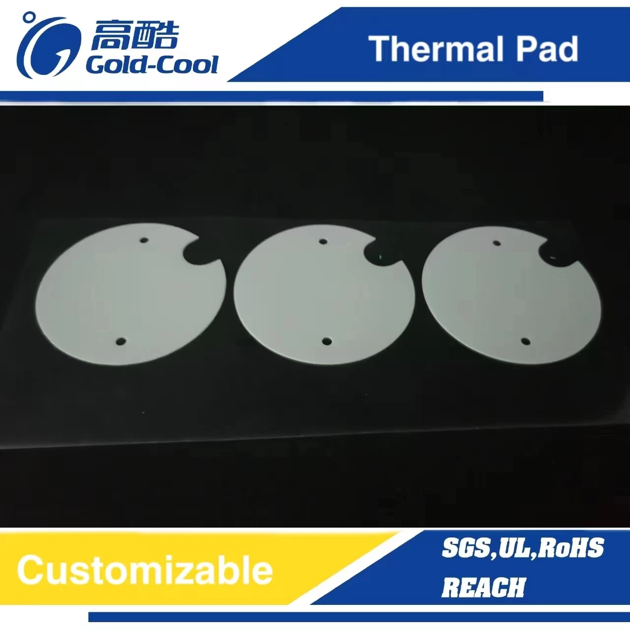 Silicone Heat Dissipation Sheet Thermal Conductive Silicone Pad Gc-Tp-200A