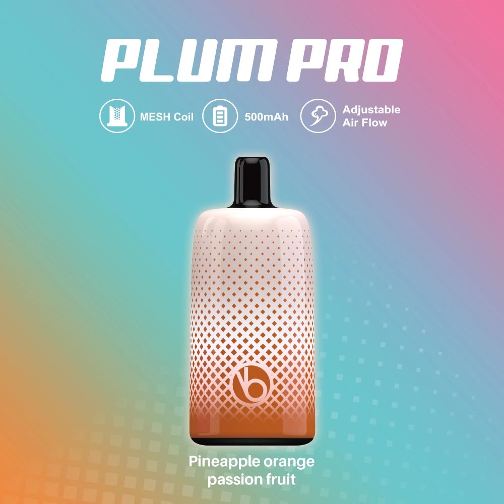 Mini Vial Design 15 Regular Flavors for Option Vabeen Plum PRO 7000 Puff Disposable/Chargeable Vape Wholesale/Supplier