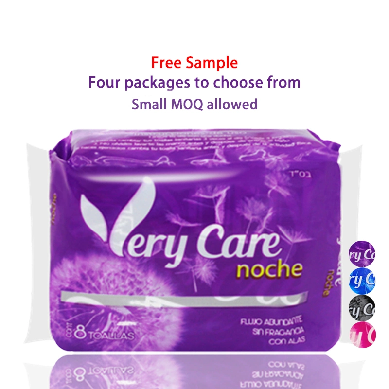 OEM Super Soft Maxi Absorbent Lady Sanitary Napkin with Wings Anion Sanitary Pad