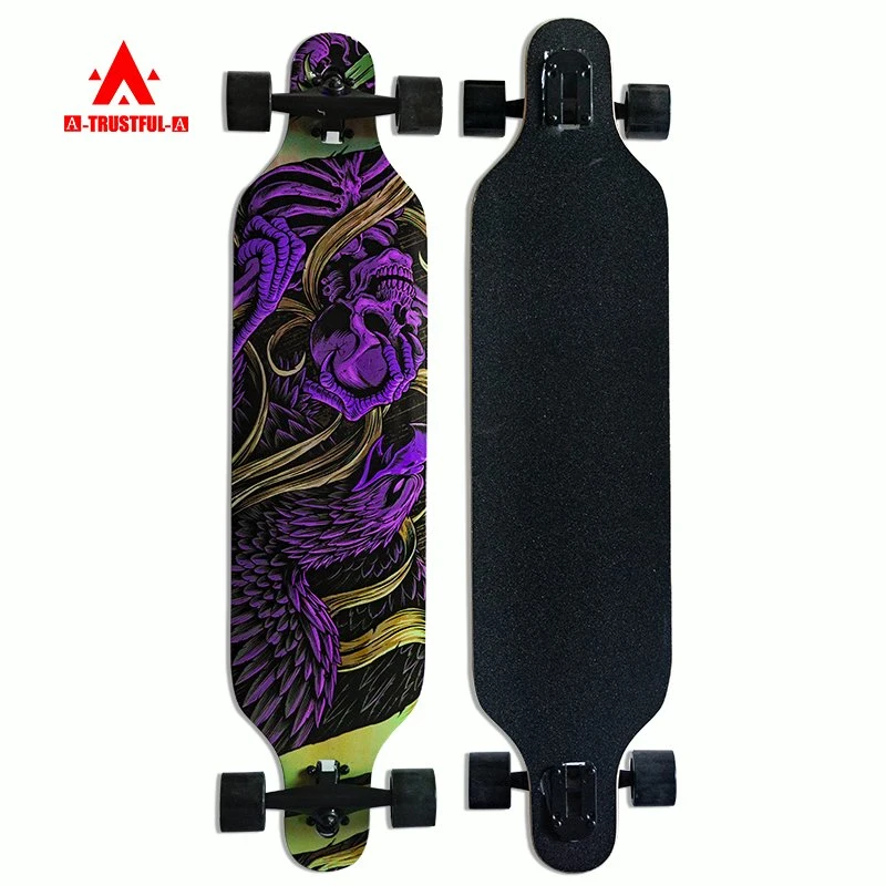 Picture Custom Printing Professional 100% Rússia Maple Skateboard decks em branco