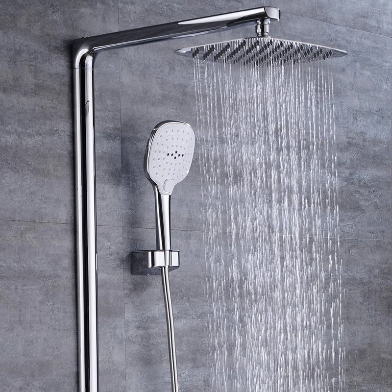 Hot Brass Wall Mounted 3 Way Shower Tap Luxury Shower Mixer for Mixer Taps