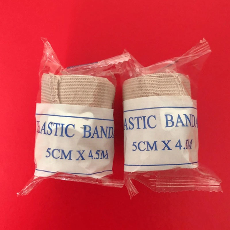 Multi-Purpose Compression Elastic Bandage with Clips