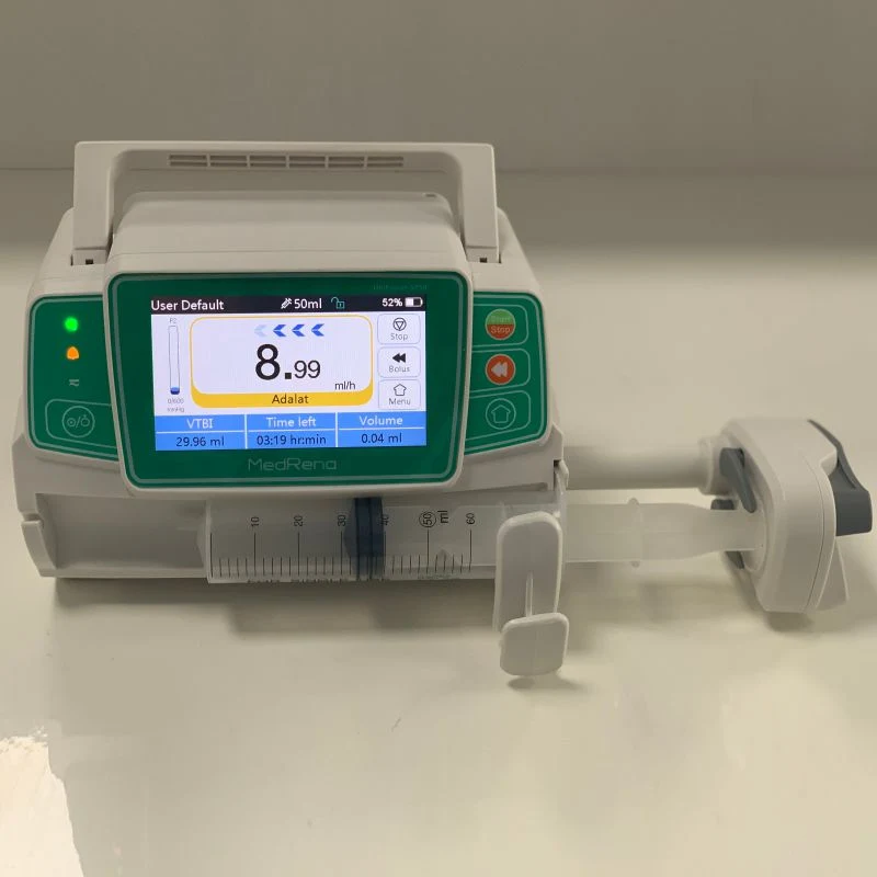 Programmable Syringe Driver Intensive Care Unit Equipment